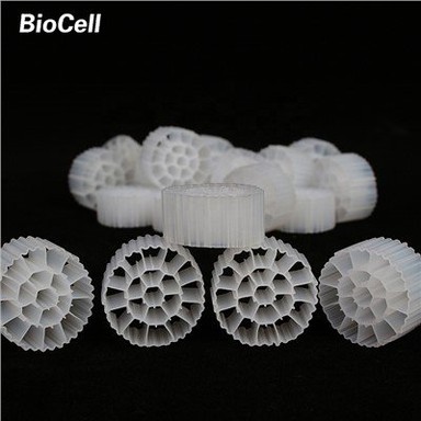 MBBR Moving Bed Biofilm Media rau Kev Kho Dej Dej